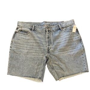 Old Navy Womens High Rise Slouchy Straight Jean Shorts 20 NWT Summer Casual Y2K